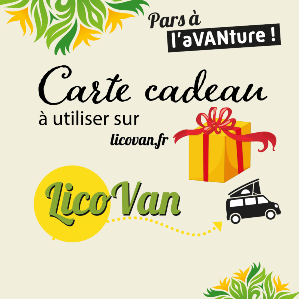 Carte cadeau licovan