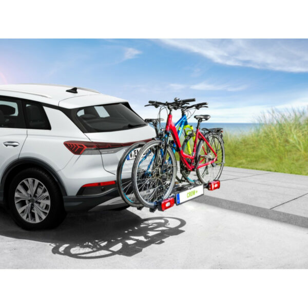 Porte vélo sur boule basculant